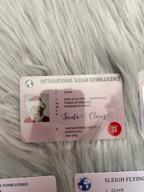 Santas Flying License