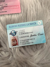Load image into Gallery viewer, Santas Flying License
