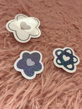 Load image into Gallery viewer, Set of 3 floral stickers

