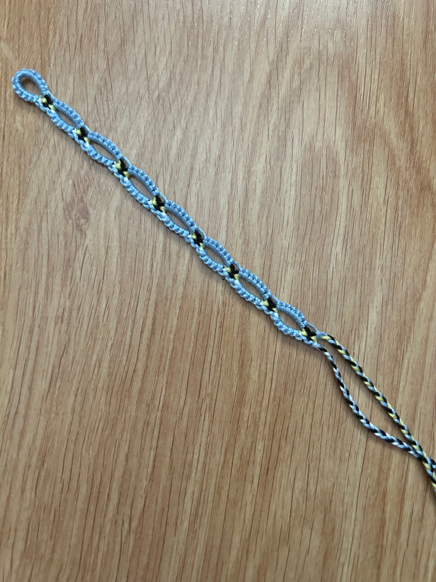 Bee chain bracelet or anklet