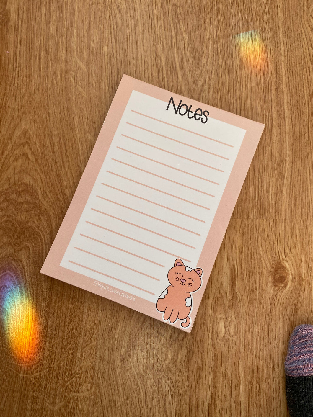 Cat notepad