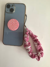 Load image into Gallery viewer, Phone strap scrunchy wristlet
