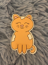 Load image into Gallery viewer, Tilly the tabby cat sticker
