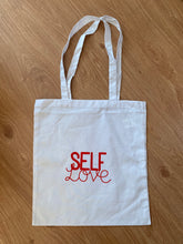 Load image into Gallery viewer, Self love tote bag
