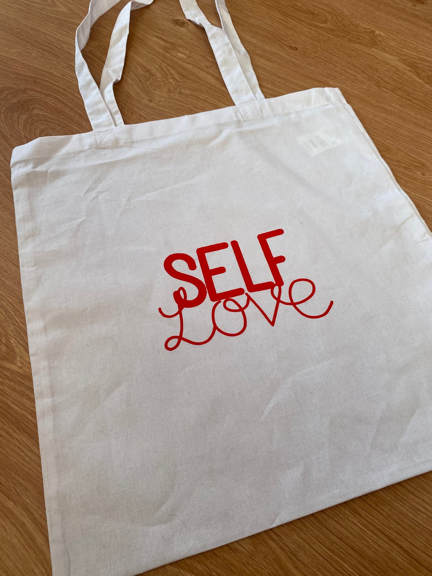 Self love tote bag