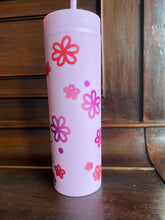 Load image into Gallery viewer, Flower Skinny Tumbler
