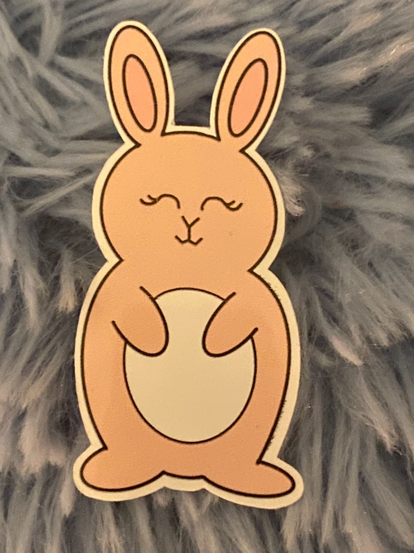 Wiggles the bunny sticker