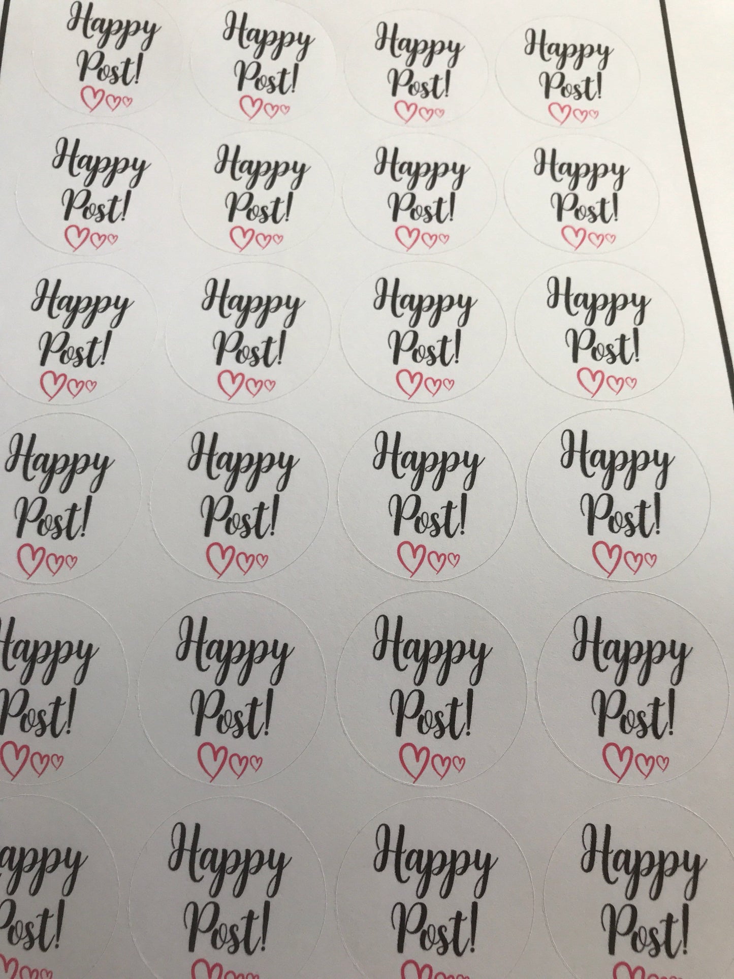 happy post stickers, order stickers, stickers