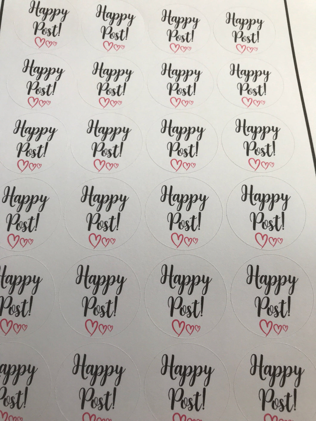 happy post stickers, order stickers, stickers