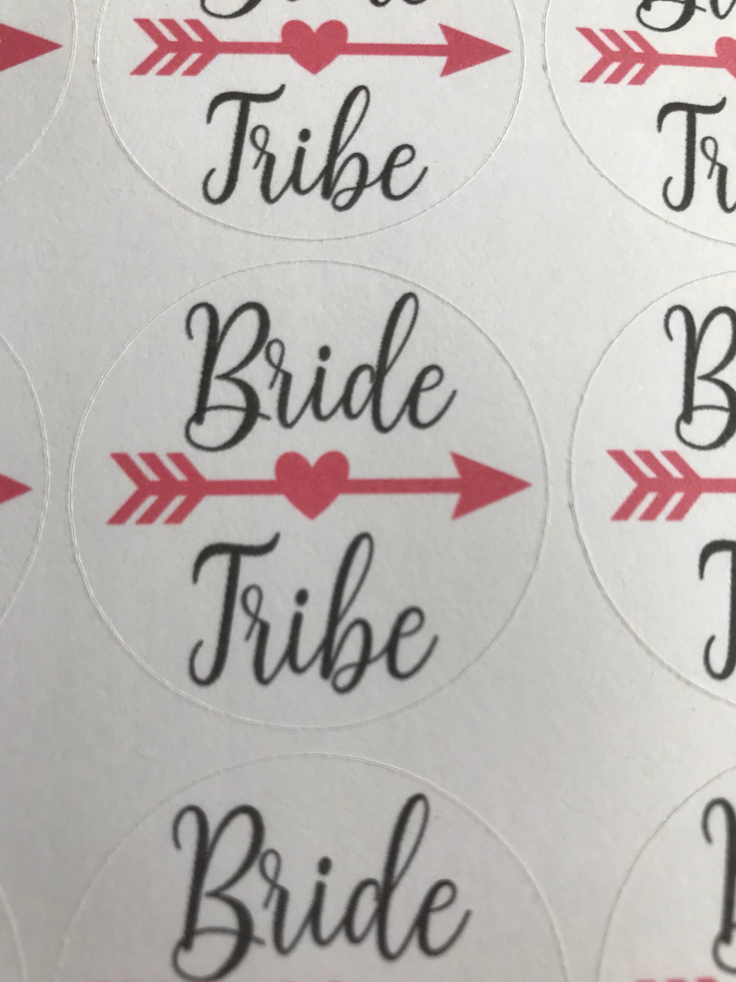 Bride Tribe stickers, Bridal Stickers, Hen party stickers, stickers