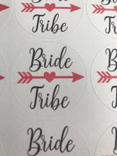 Load image into Gallery viewer, Bride Tribe stickers, Bridal Stickers, Hen party stickers, stickers
