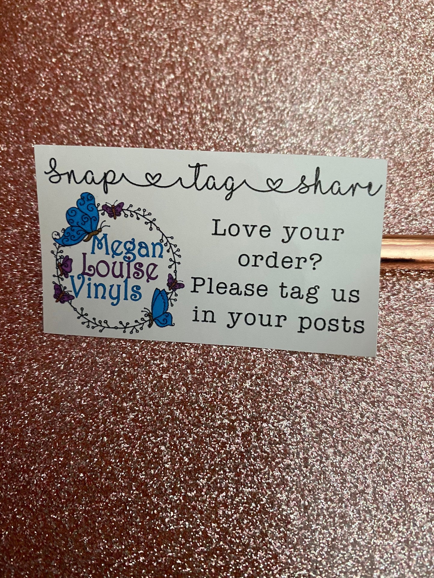 Snap tag share logo stickers