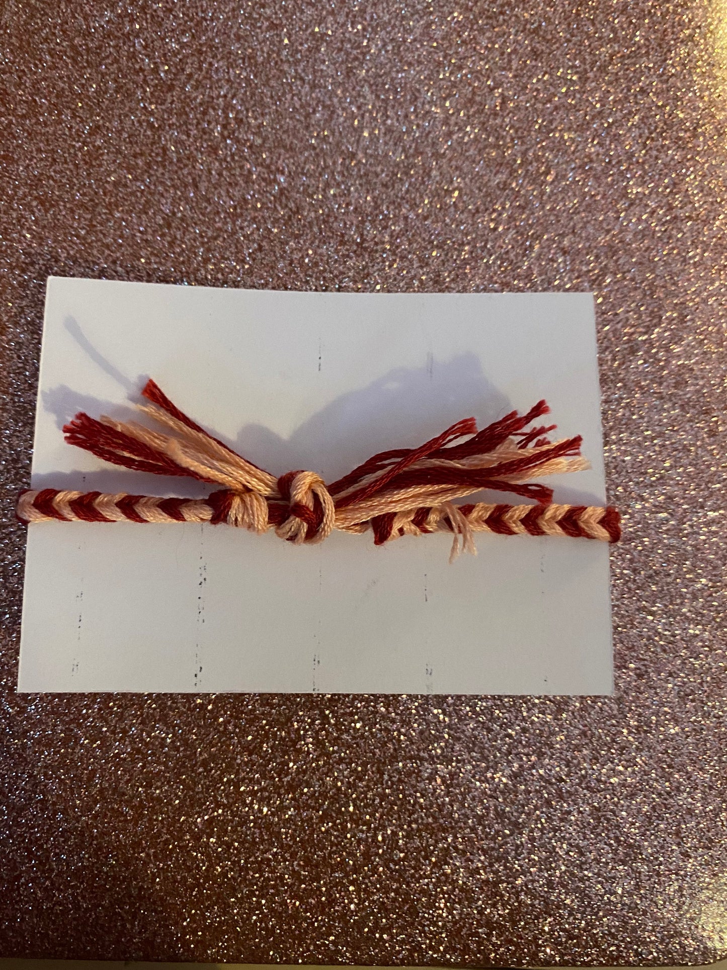 Fishtail friendship bracelets