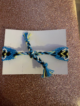 Load image into Gallery viewer, Blue bee friendship bracelet
