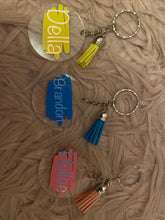 Load image into Gallery viewer, Personalised keyring
