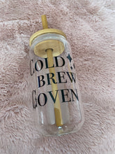 Load image into Gallery viewer, Cold Brew Coven glass can
