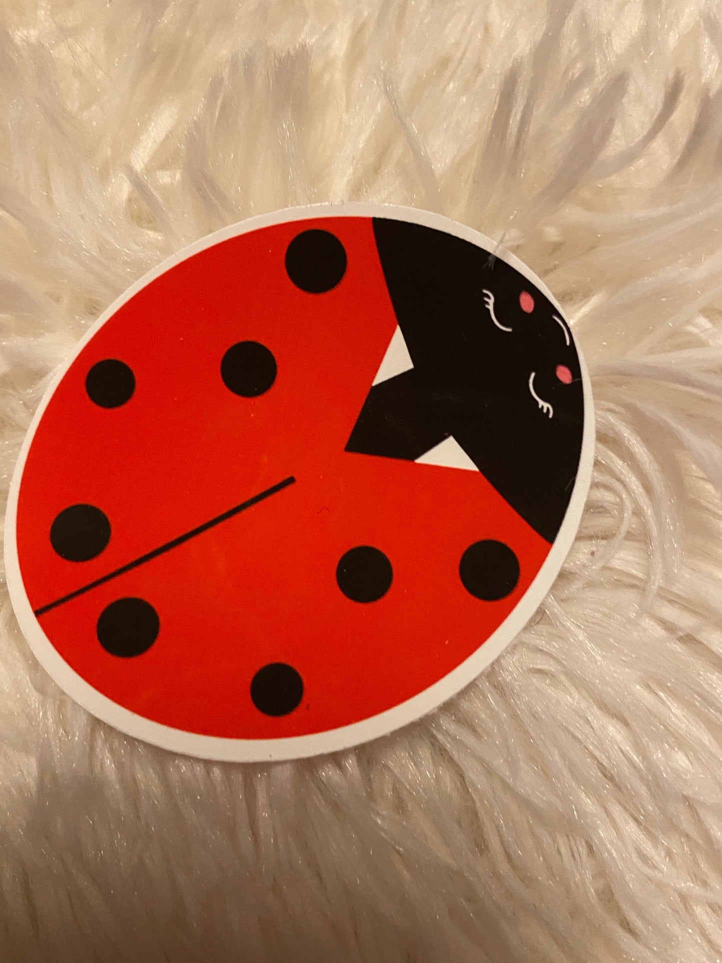 Ladybird sticker