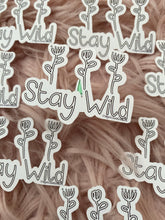 Load image into Gallery viewer, Stay wild sticker
