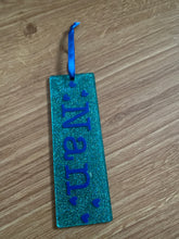 Load image into Gallery viewer, Glittery personalised bookmark
