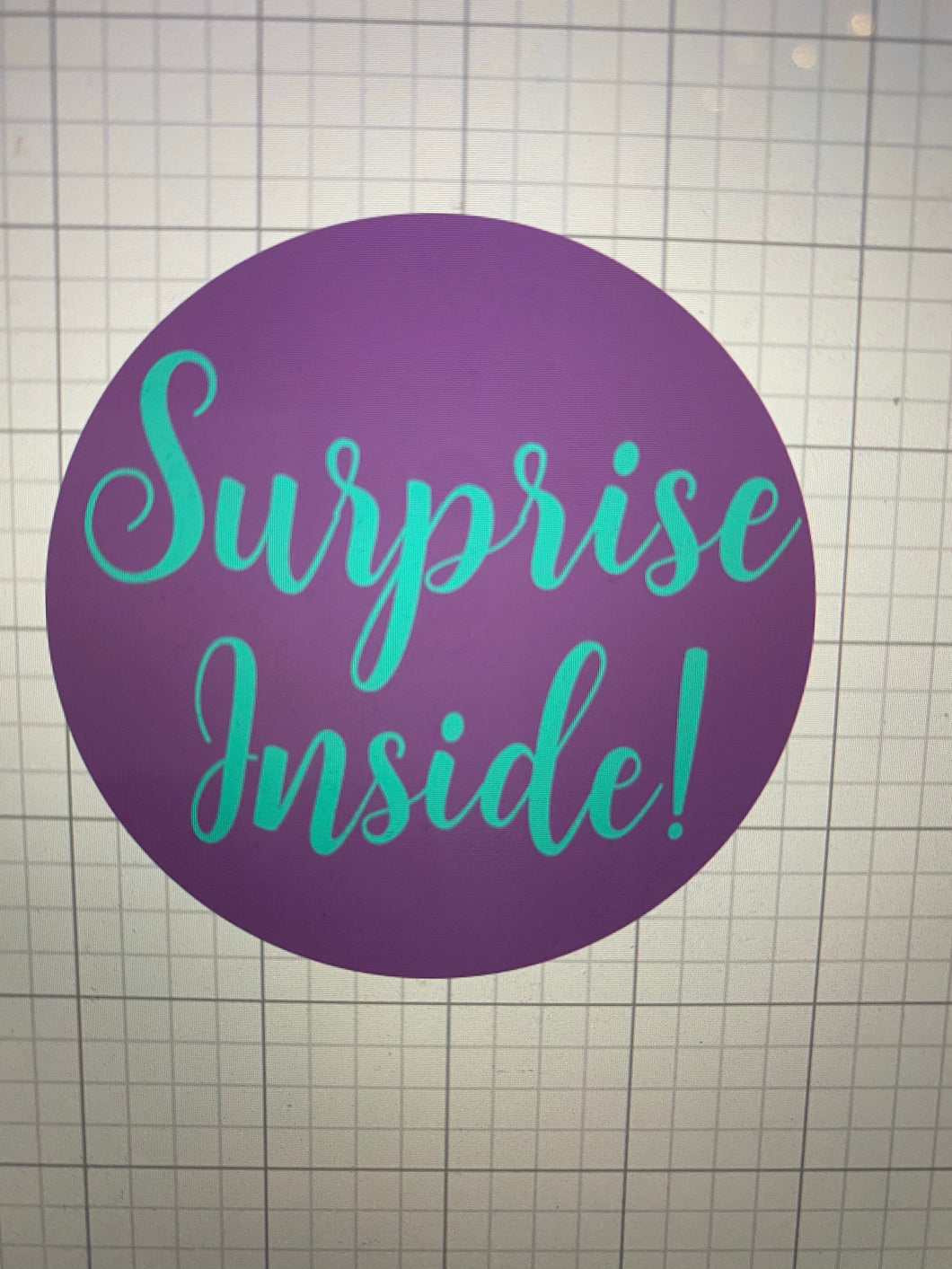 Surprise inside stickers