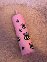 Load image into Gallery viewer, Bee Skinny Tumbler
