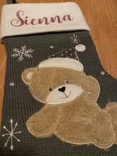 Load image into Gallery viewer, Personalised Christmas stocking
