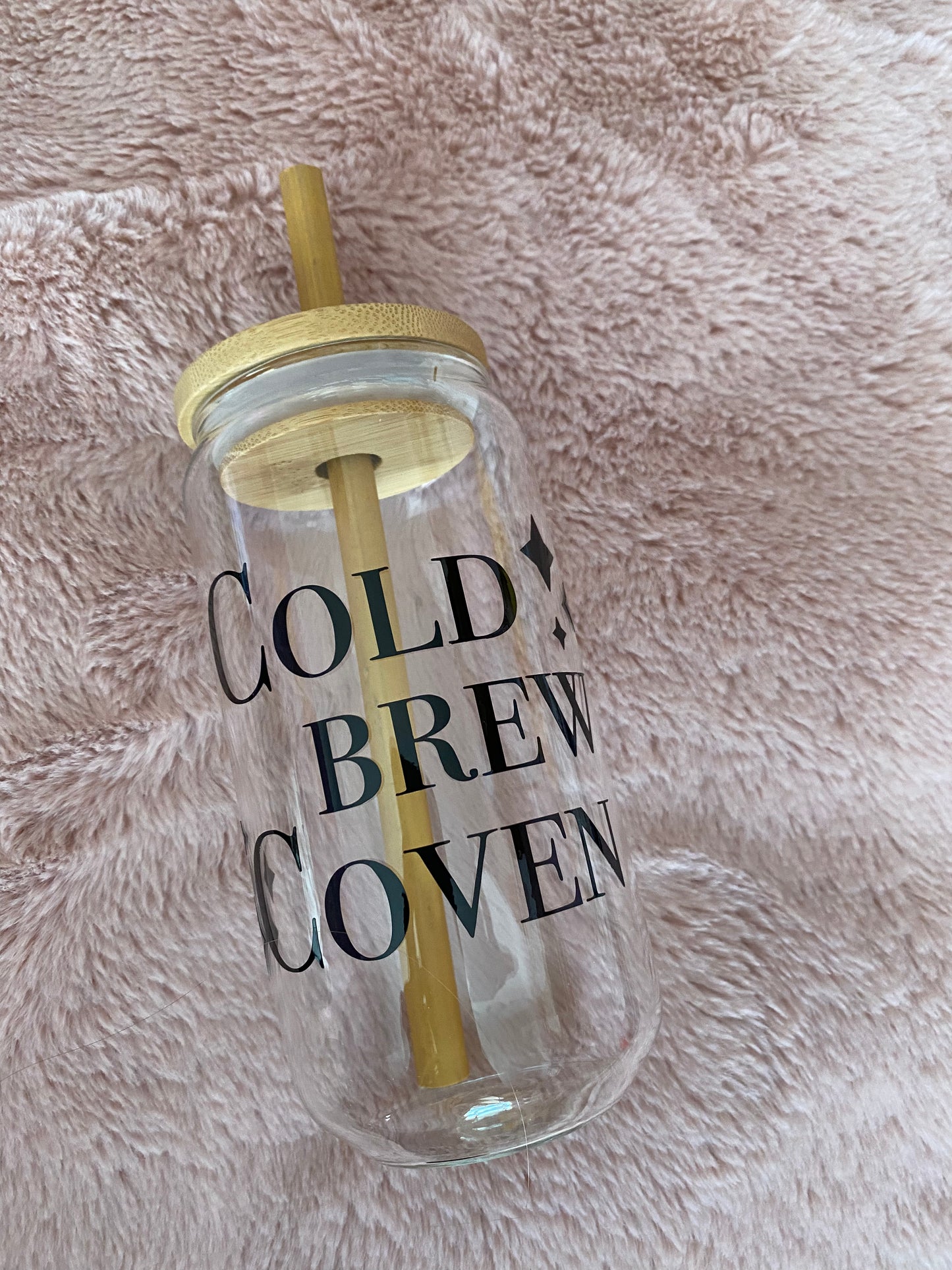 Cold Brew Coven glass can