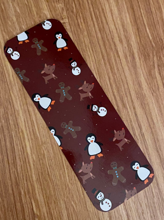 Kawaii Christmas bookmark
