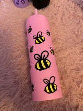 Load image into Gallery viewer, Bee Skinny Tumbler
