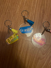 Load image into Gallery viewer, Personalised keyring
