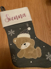 Load image into Gallery viewer, Personalised Christmas stocking
