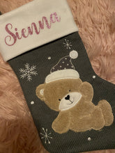 Load image into Gallery viewer, Personalised Christmas stocking
